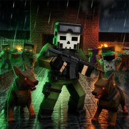 Blocky SWAT Zombie Survival simgesi
